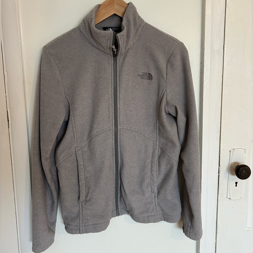 The North Face Light Gray Fleece Jacket